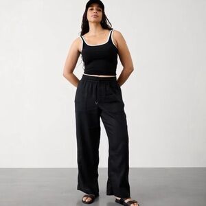 Athleta Black Wide Leg Pants